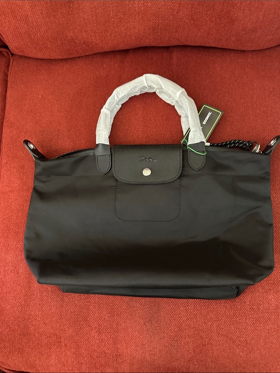 Longchamp Handbags - Longchamp Small Le Pliage Nylon Tote in Black